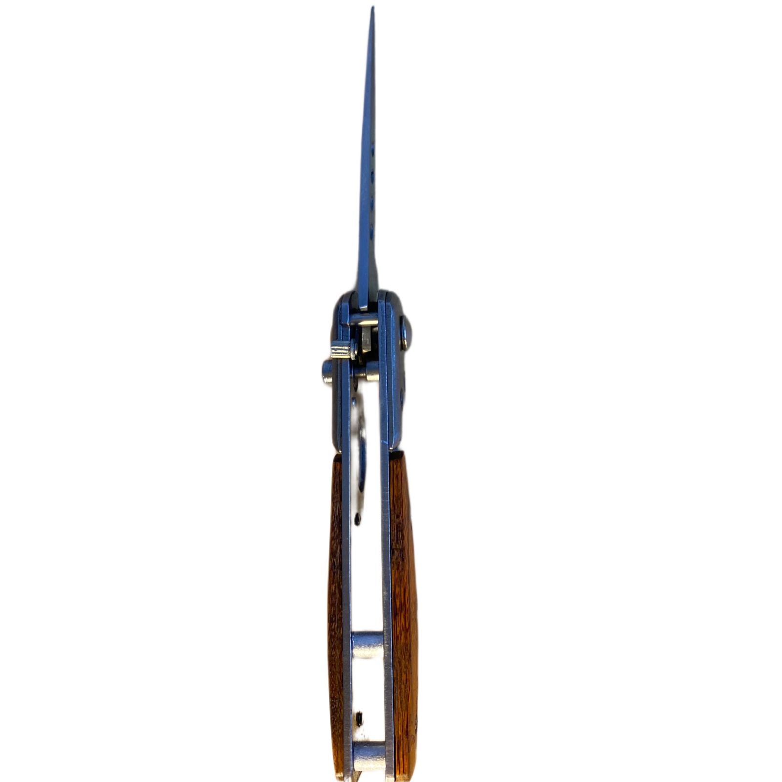 NAVAJA MANGO DE MADERA PLATA NAVAJA MANGO DE MADERA PLATA